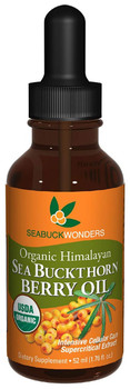 Seabuckwonders: Organic Sea Buckthorn Berry Oil Dropper, 1.76 Oz