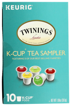 Twining Tea: K-cup Tea Sampler, 10 Cups, 1.06 Oz