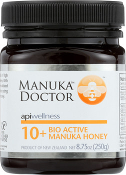 Manuka Doctor: 10+ Bio Active Honey Manuka, 8.75 Oz