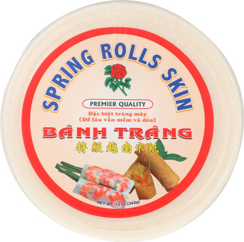 Rose Brand: Spring Rolls Skin, 12 Oz