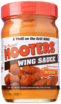 Hooters: Sauce Wing Medium, 12 Oz