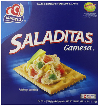 Gamesa: Saladitas Crackers, 14.6 Oz