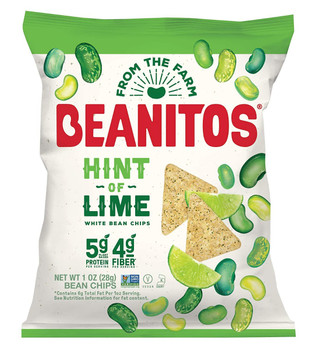 Beanitos: Chips Lime Wht Bn Sslt, 1 Oz