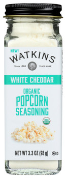 Watkins: Popcorn White Chedder,	3.3 Oz