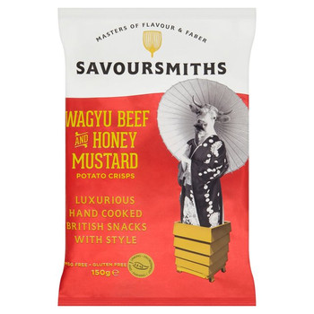 Savoursmiths: Wagyu Beef With Honey And Mustard Chips, 5.29 Oz