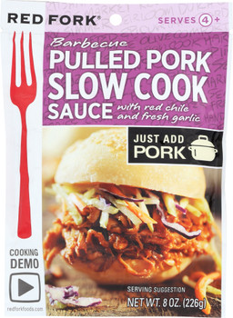 Red Fork: Seasoning Sauce Smoky Pulled Pork, 8 Oz Red Fork: Seasoning Sauce Smoky Pulled Pork, 8 Oz