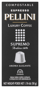 Pellini: Coffee Capsule Supremo, 1.76 Oz