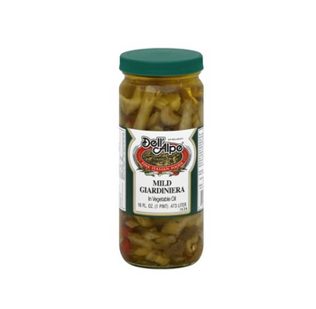 Dell Alpe: Mild Giardiniera In Vegetable Oil, 16 Oz