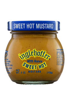 Inglehoffer: Mustard Sweet Hot, 4 Oz