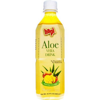 Hapi: Aloe Vera Drink Mango, 16.9 Fo