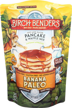 Birch Benders: Banana Paleo Pancake And Waffle Mix, 10 Oz