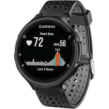 Forerunner(R) 235 GPS Running Watch (Black/Gray)