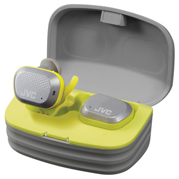 AE Wireless In-Ear Sport True Wireless Bluetooth(R) Headphones with Microphone and Aero Slim Design (Gray)
