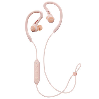In-Ear Sport Wireless Bluetooth(R) Headphones with Microphone and Pivot and Slide Motion (Pink)