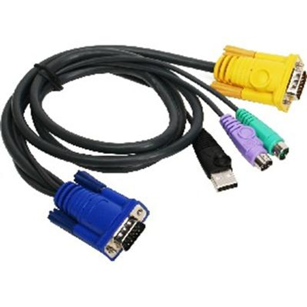 PS 2 USB KVM Cable 10'