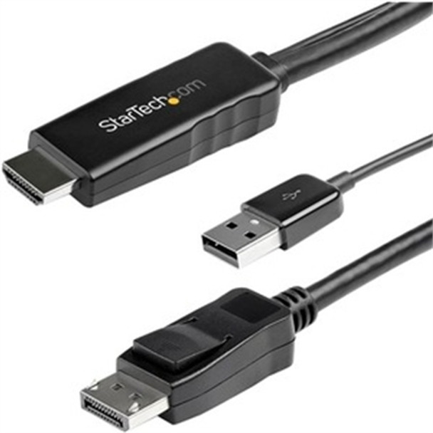 4K HDMI to DisplayPort Cable - HD2DPMM3M