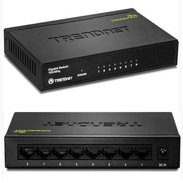 GREENnet 8 Port Gigabit Switch