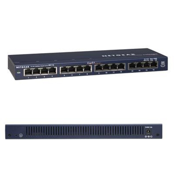 Switch 16-Port 10/100/1000MBPS - GS116NA