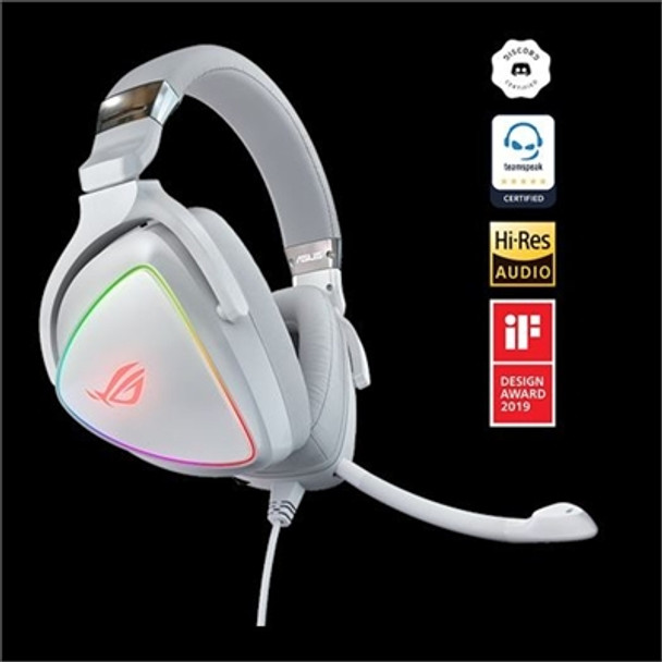 ROG Delta WHT ED Gmng Hdst