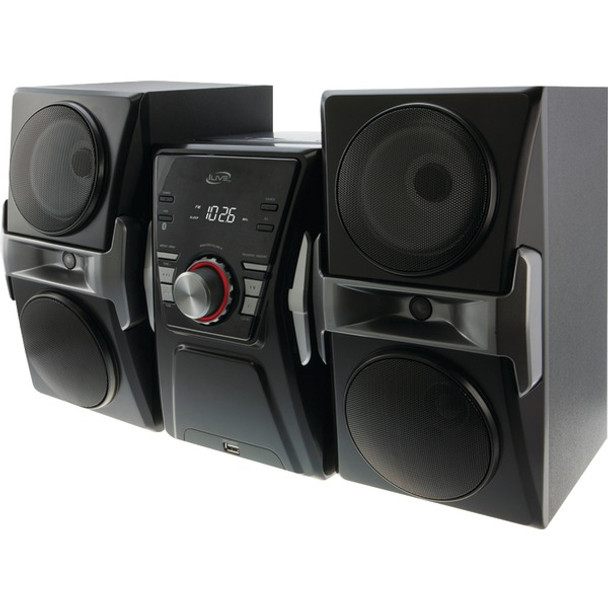 Bluetooth(R) Home Music System with FM Tuner & LED Lights
