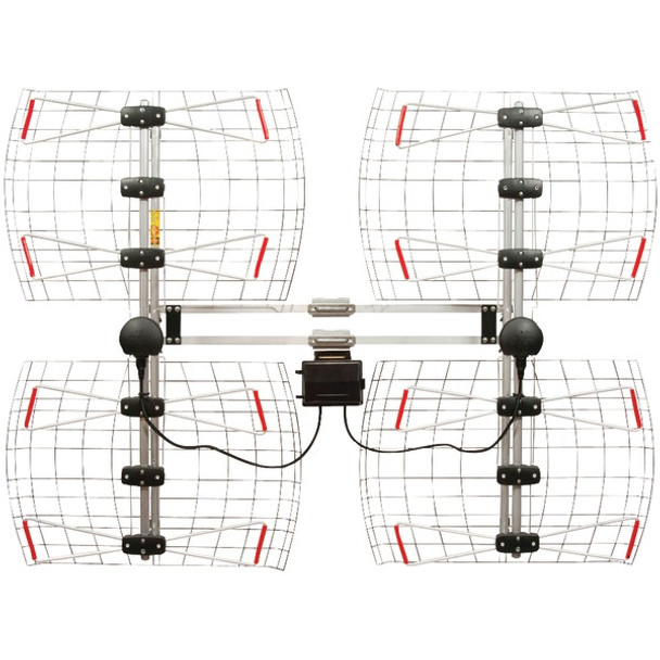 Enhanced DB8e Multidirectional Bowtie Attic/Outdoor UHF Antenna