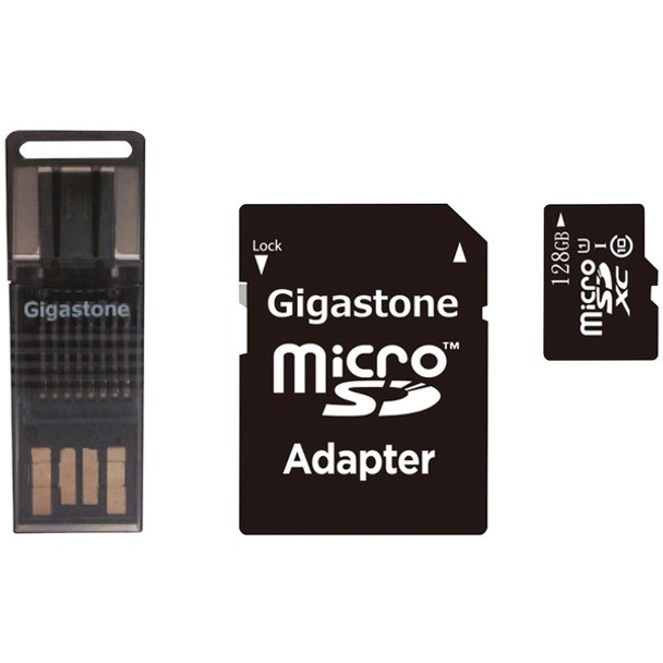 Prime Series microSD(TM) Card 4-in-1 Kit (128GB)