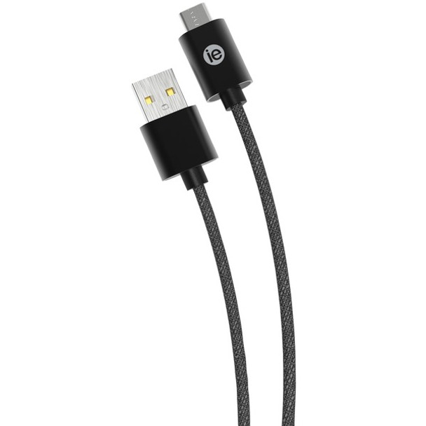 Charge & Sync Braided USB-C(TM) to USB-A Cable, 10ft (Black)