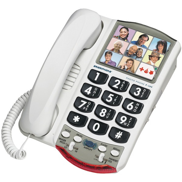 P300(TM) Amplified Corded Photo Phone