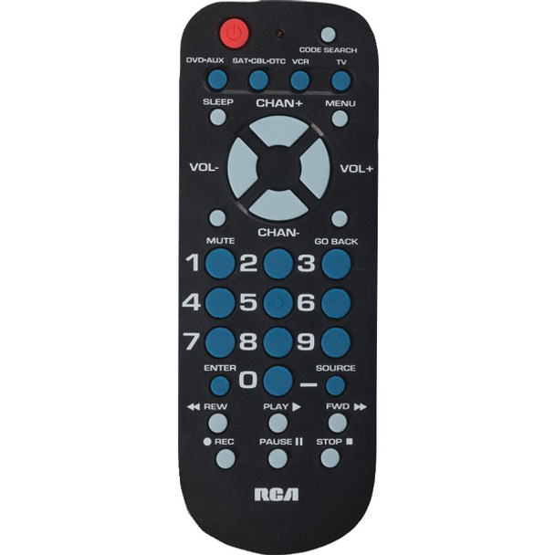 4-Device Palm-Sized Universal Remote