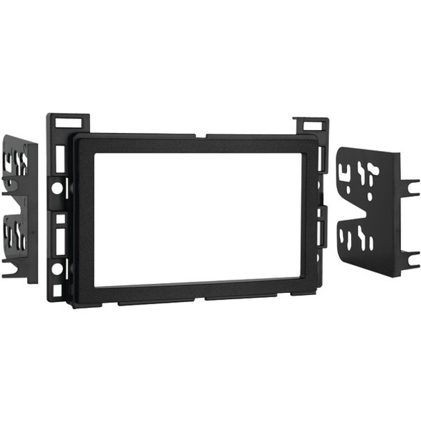 Stacked ISO-DIN and Double-DIN Installation Multi Kit for 2005 through 2012 GM(R)/Pontiac(R)/Saturn(R)