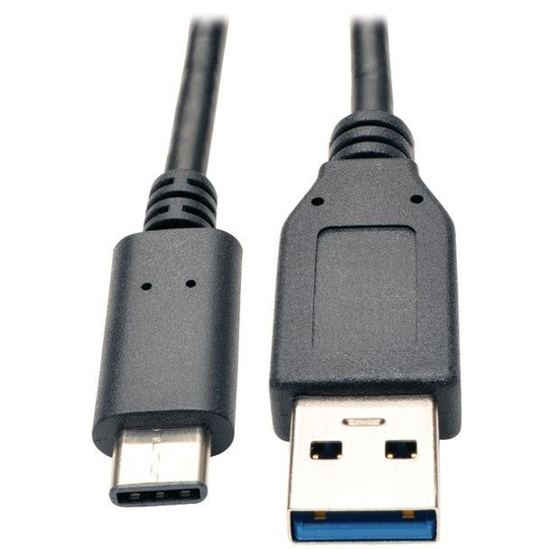 USB-C(TM) Male to USB-A Male 3.1 Cable, 3ft