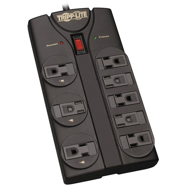 Protect It!(R) 8-Outlet Surge Protector, 8ft Cord