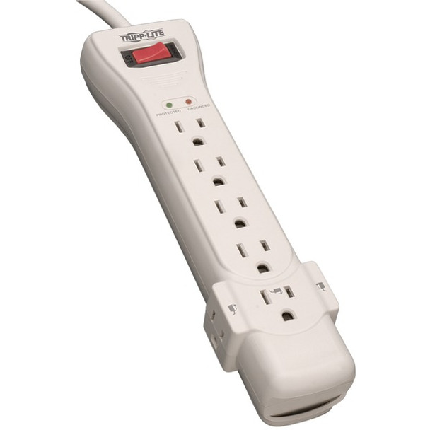 Protect It!(R) 7-Outlet Surge Protector (Coaxial Protection, 7ft cord)