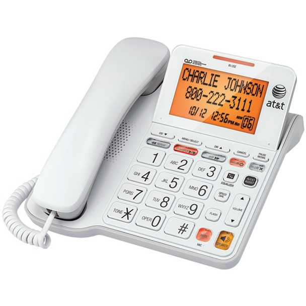 Corded Phone with Answering System & Large Tilt Display