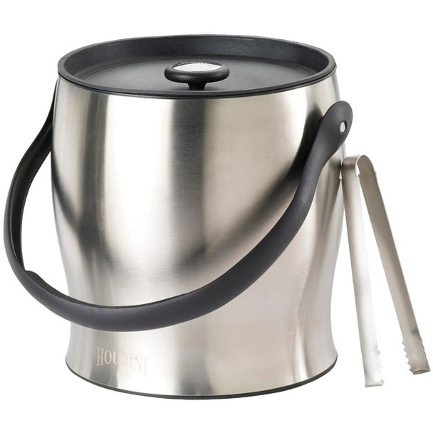 Double-Walled Ice Bucket with Tongs