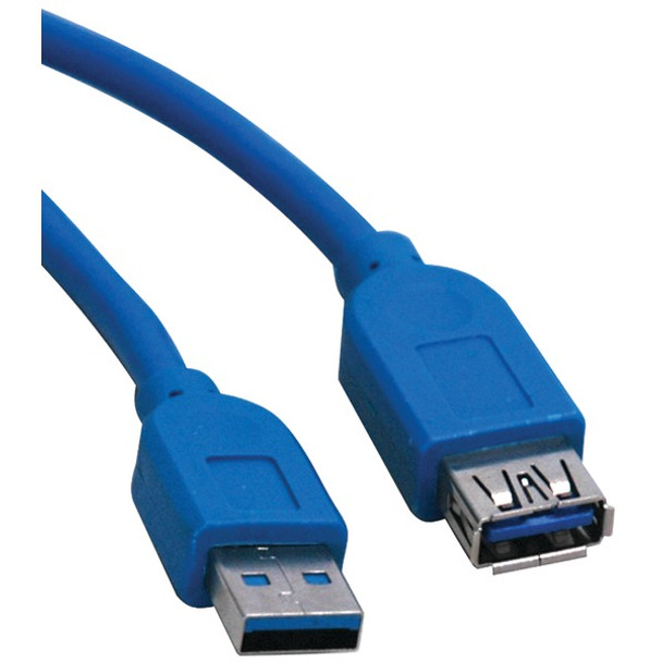 A-Male to A-Female SuperSpeed USB 3.0 Extension Cable (6ft)