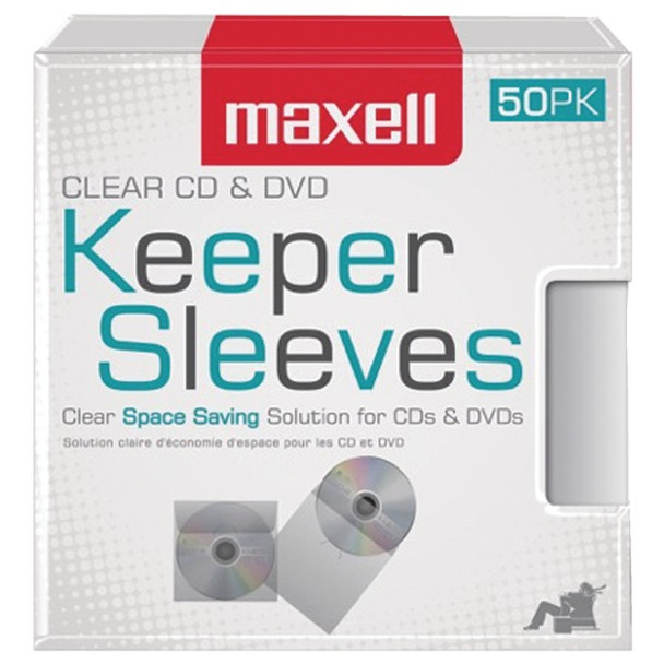 CD/DVD Keeper Sleeves (50 pk)