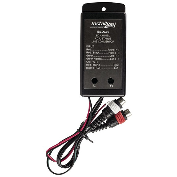 2-Channel 80-Watt Adjustable Level Converter