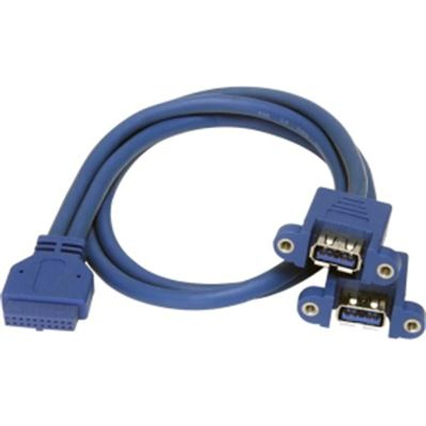 Panel Mount USB 3.0 Cable