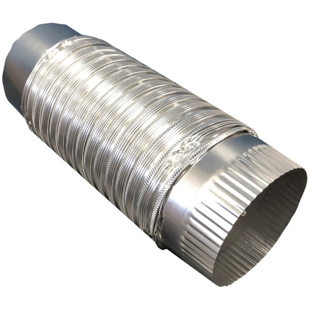 4-Inch x 2-Foot Semi-Rigid Push-Fit Duct