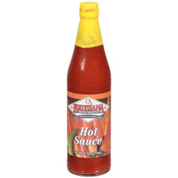 Louisiana Fish Fry: Sauce Hot, 6 Oz