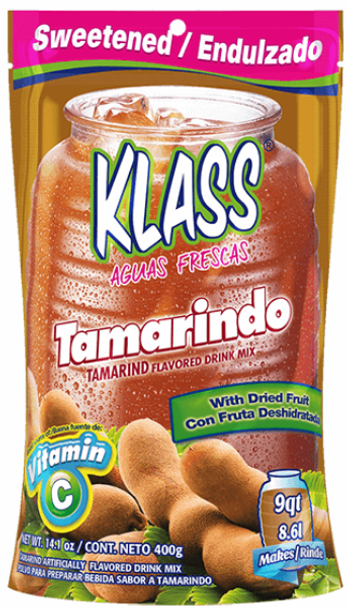 Klass: Beverage Mix Tamarindo Sweetened, 14.1 Oz