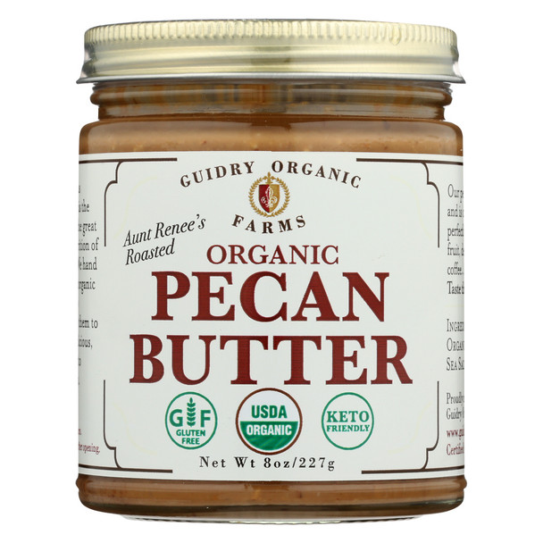 Guidry Organic Farms: Organic Butter Pecan, 8 Oz