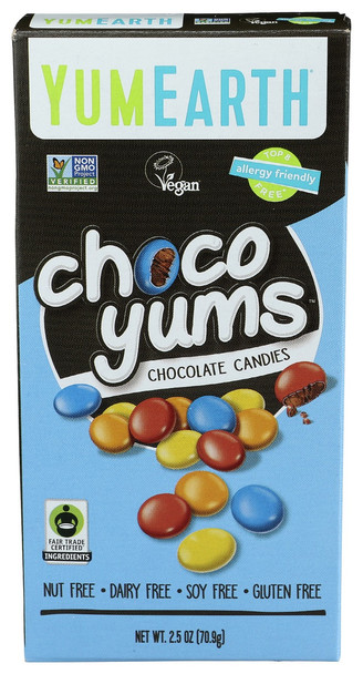 Yumearth: Choco Yums Chocolate Candies, 2.5 Oz