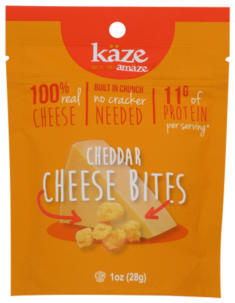 Kaze: Cheddar Cheese Bites, 1 Oz