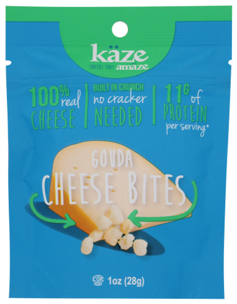 Kaze: Gouda Cheese Bites, 1 Oz