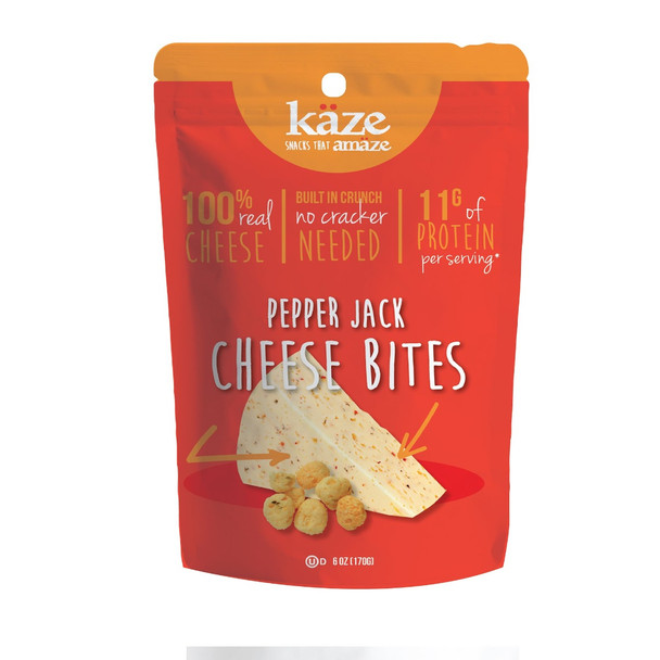 Kaze: Pepper Jack Cheese Bites, 6 Oz