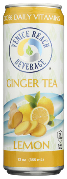 Venice Beach Beverage: Ginger And Lemon Vitamin Iced Tea, 12 Fo