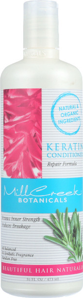 Mill Creek: Keratin Conditioner Repair Formula, 16 Oz