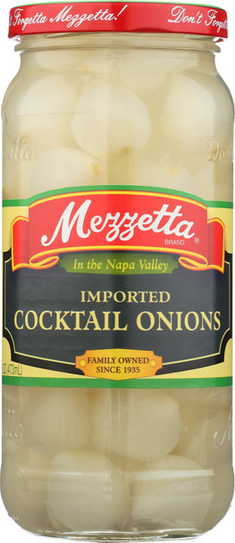 Mezzetta: Imported Cocktail Onions, 16 Oz